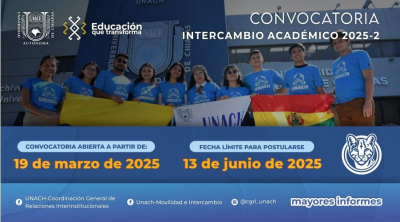 Convocatoria de Intercambio Académico 2025-2