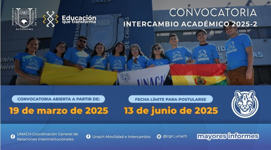 Convocatoria de Intercambio Académico 2025-2