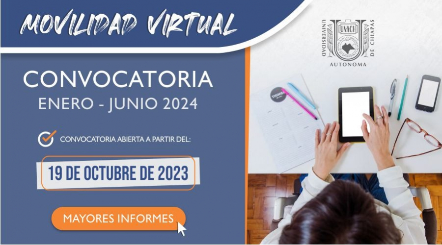 Convocaroria para Movilidad Virtual 2024-1