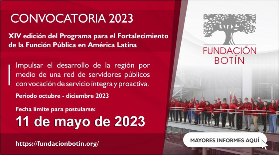Becas para el Fortalecimiento de la Función Pública en América Latina