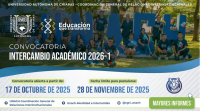 Convocatoria de Intercambio Académico 2026-1