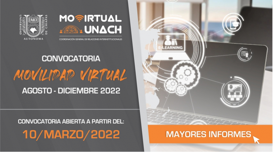 Convocatoria Movilidad Virtual 2022-2