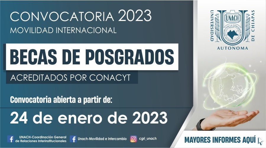 Convocatoria Movilidad Posgrados 2023